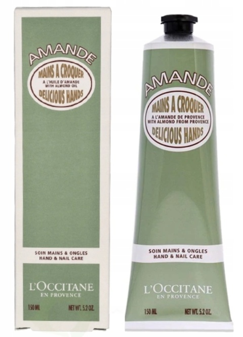 L'Occitane Amande Hand&Nail Care krem do rąk i paznokci 150ml oryginał L'Occitane Amande Hand&Nail Care krem do rąk i paznokci 150ml oryginał
