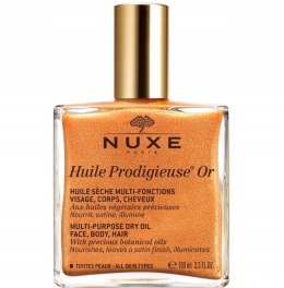 Nuxe Huile Prodigieuse Or suchy olejek z brokatem ciało włosy 100ml