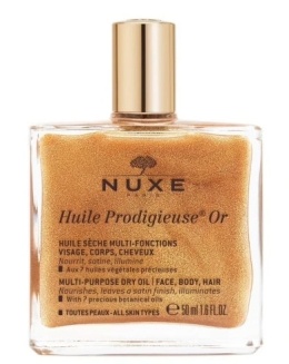Nuxe Huile Prodigieuse Or suchy olejek z brokatem ciało włosy 50ml
