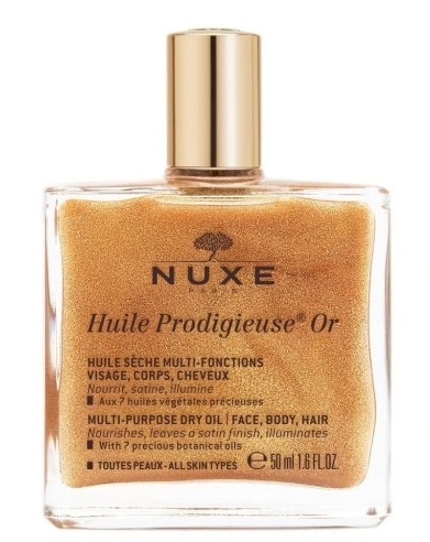 Nuxe Huile Prodigieuse Or suchy olejek z brokatem ciało włosy 50ml Nuxe Huile Prodigieuse Or suchy olejek z brokatem ciało włosy 50ml