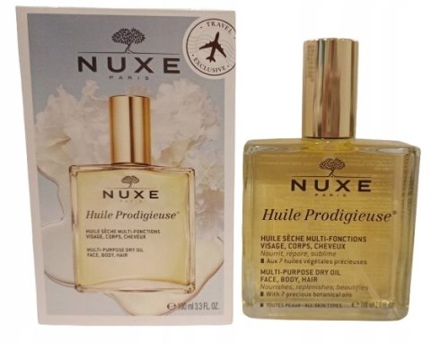 Nuxe Huile Prodigieuse olejek ciało włosy 100ml oryginał Nuxe Huile Prodigieuse olejek ciało włosy 100ml oryginał