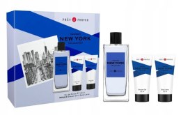 Pret a Porter New York EDP 100ml + żel pod prysznic i balsam 50ml zestaw M