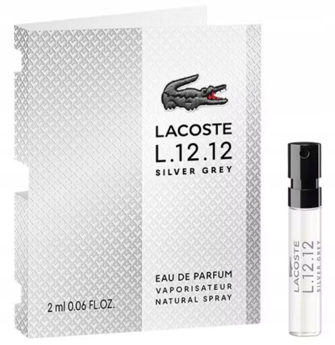 Próbka Lacoste L.12.12 Silver Grey EDP M 2ml