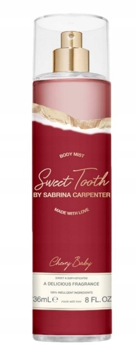 Sabrina Carpenter Sweet Tooth Cherry Baby mgiełka do ciała W 236ml