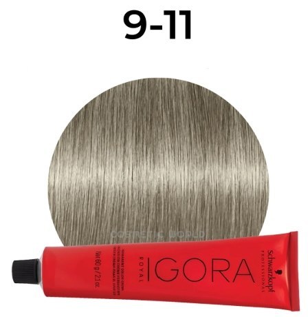 Schwarzkopf Professional IGORA Royal 9-11 Blond farba do włosów 60ml Schwarzkopf Professional IGORA Royal 9-11 Blond farba do włosów 60ml