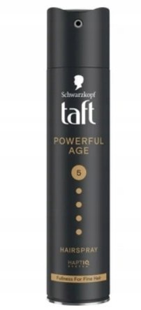 Schwarzkopf Taft Powerful Age 5 lakier do włosów delikatnych 250ml
