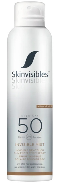 Skinvisibles Invisible Mist SPF50 spray przeciwsłoneczny 200ml