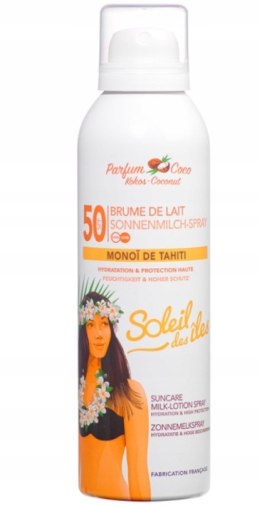 Soleil Des Iles SunCare Milk SPF50 mleczko w sprayu 150ml