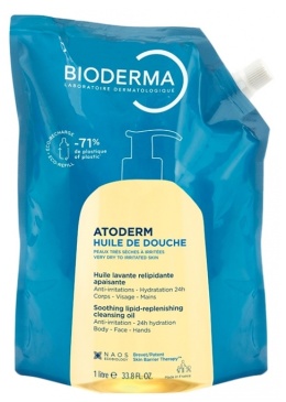 Bioderma Atoderm Eco-Refill Shower Oil olejek pod prysznic 1000ml