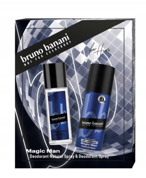 Bruno Banani Magic Man zestaw DNS 75ml+ dezodorant 150ml