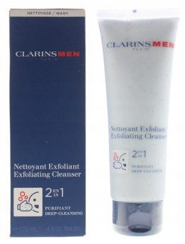 Clarins Men Exfoliating Cleanser 2in1 peeling do twarzy 125ml oryginał