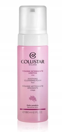 Collistar Soothing Cleansing Foam pianka oczyszczająca 180ml