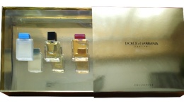 Dolce & Gabbana zestaw 3 miniaturek damskich