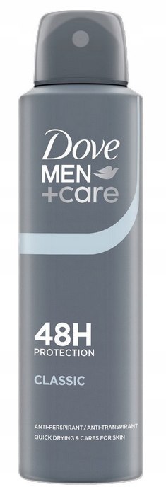Dove Men+Care Classic 48H antyperspirant w sprayu M 150ml