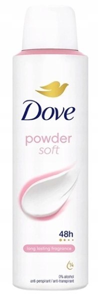 Dove Powder Soft 48H antyperspirant w sprayu W 150ml