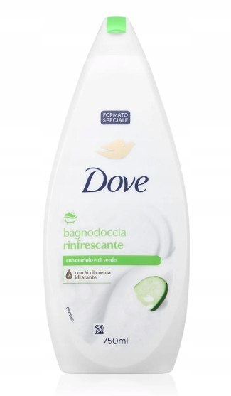 Dove Rinfrescante żel pod prysznic z ogórkiem 750ml