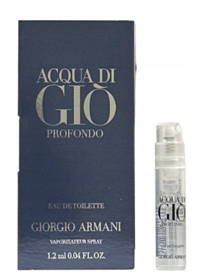 Próbka Giorgio Armani Acqua di Gio Profondo EDT M 1,2ml