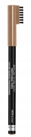 Rimmel Brow This Way 003 Blonde kredka do brwi ze szczoteczką 1,4g