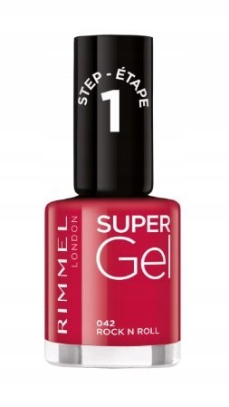 Rimmel Super Gel 042 Rock N Roll żelowy lakier do paznokci 12ml