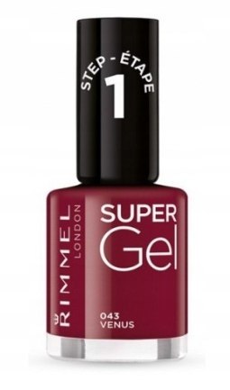 Rimmel Super Gel 043 Venus żelowy lakier do paznokci 12ml