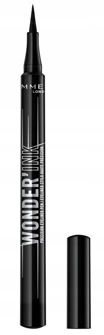 Rimmel Wonder'Ink 001 Black wodoodporny eyeliner 1ml