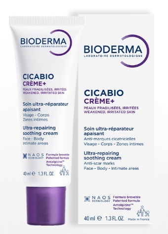 Bioderma Cicabio Creme+ Ultra-Repairing Soothing krem 40ml oryginał