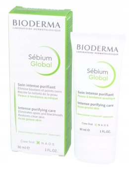 Bioderma Sebium Global skóra tłusta i problematyczna 30ml oryginał