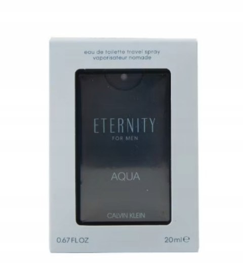Calvin Klein CK Eternity Aqua for Men EDT M 20ml folia travel spray