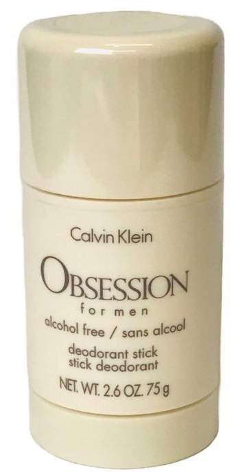 Calvin Klein CK Obsession for Men dezodorant w sztyfcie bez alkoholu M 75g