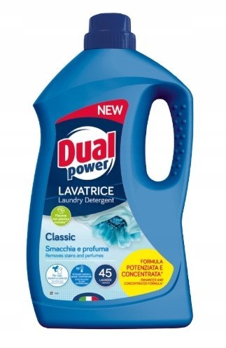 Dual Power Laundry Detergent Classic płyn do prania tkanin uniwersalny 1,8L