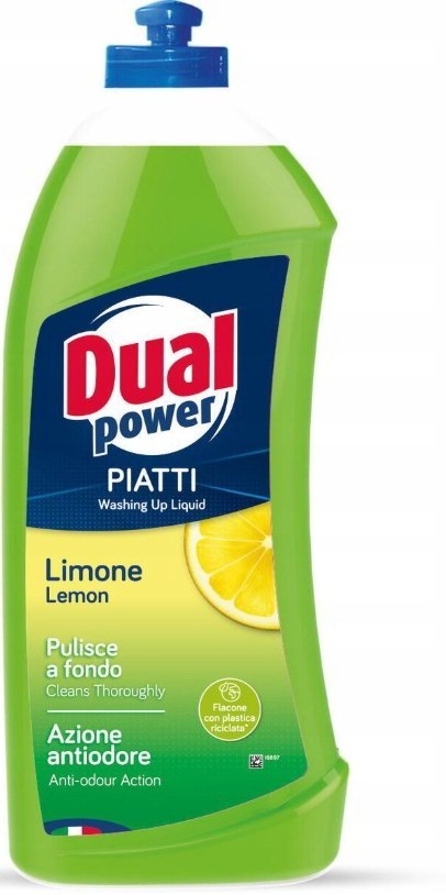 Dual Power Piatti Limone płyn do mycia naczyń cytryna 1L