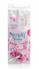 Gillette Simply Venus Basic jednorazowe maszynki do golenia damskie 5 sztuk