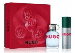 Hugo Boss HUGO Man EDT 75ml + dezodorant w sprayu 150ml zestaw męski
