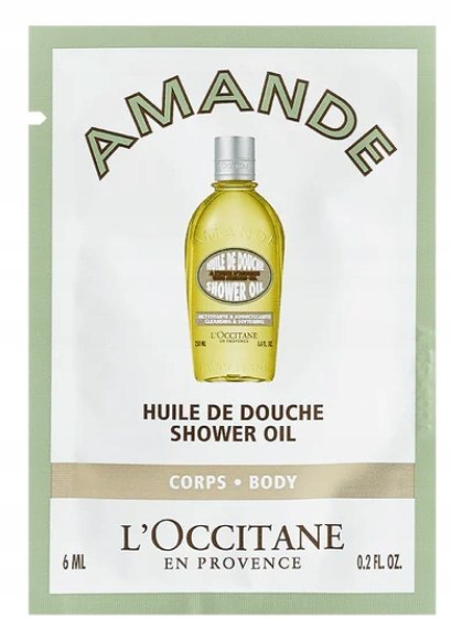 L'Occitane Amande Shower Oil olejek pod prysznic 6ml