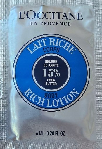 L'Occitane Rich Body Lotion 15% Shea mleczko do ciała 6ml