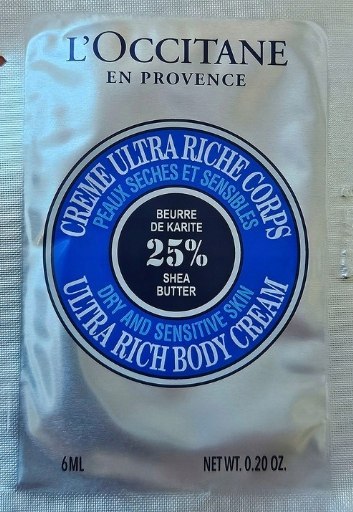 L'Occitane Ultra Rich Body Cream 25% Shea krem do ciała 6ml