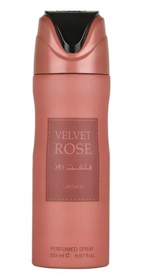 Lattafa Velvet Rose dezodorant w sprayu W 200ml