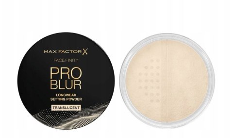 Max Factor Pro Blur 001 Transculent sypki puder do twarzy 10,5g