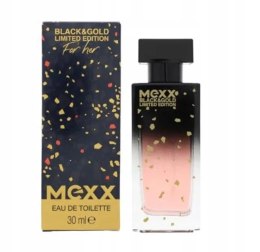 Mexx Black & Gold Limited Edition EDT W 30ml oryginał