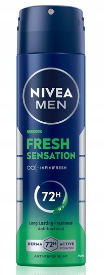 Nivea Men Fresh Sensation 72H antyperspirant deo spray M 150ml