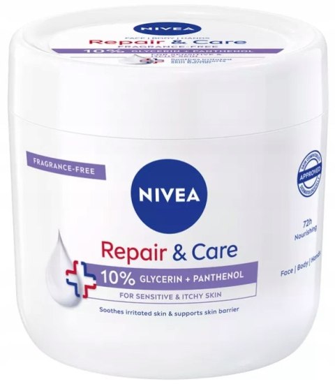 Nivea Repair&Care 10% gliceryna + panthenol krem multifunkcyjny 400ml