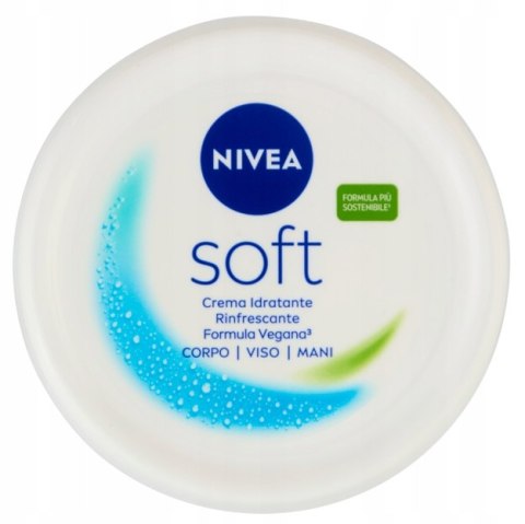 Nivea Soft krem do twarzy ciała rąk 300ml