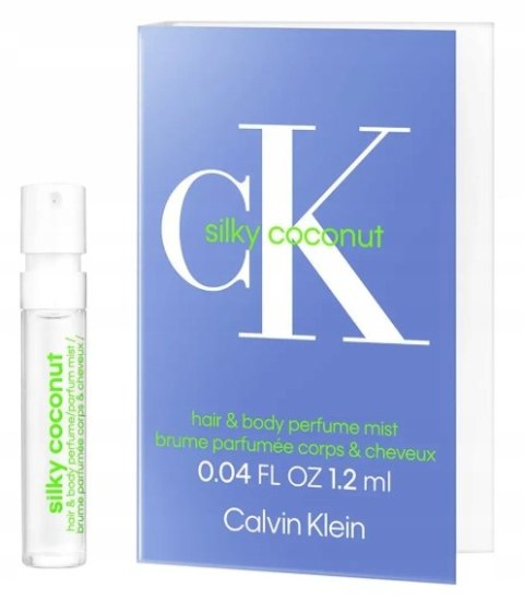 Próbka Calvin Klein CK Silky Coconut mgiełka do ciała i włosów U 1,2ml