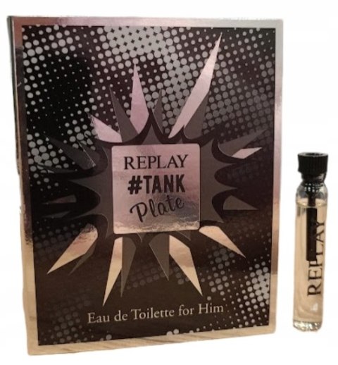 Próbka Replay Tank Plate For Him EDT M 2ml