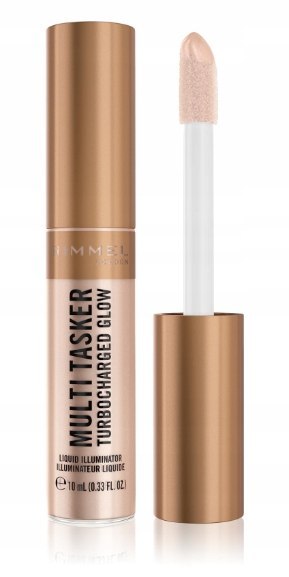 Rimmel Multi-Tasker Turbocharged Glow 004 rozświetlacz w płynie 10ml