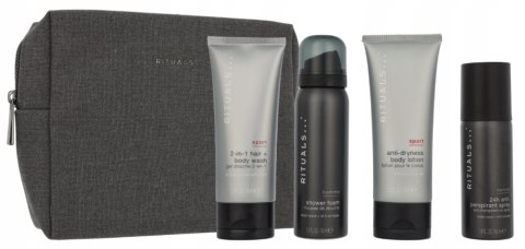 Rituals Homme Sport zestaw 4 kosmetyków w kosmetyczce M