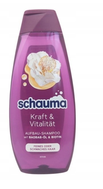 Schauma Kraft & Vitalitat szampon do włosów cienkich i delikatnych 400ml