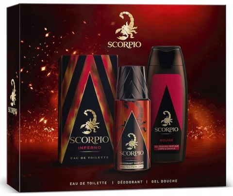 Scorpio Inferno 3- częściowy zestaw męski