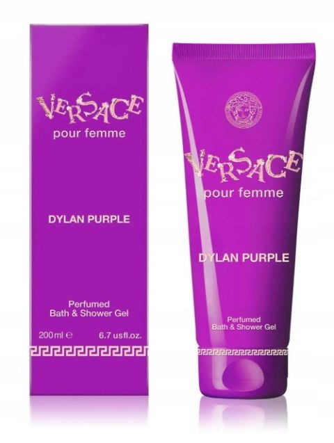 Versace Dylan Purple Bath Shower Gel kąpiel i prysznic W 200ml folia