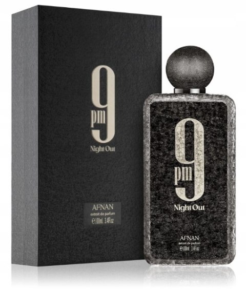 Afnan 9 PM Night Out ekstrakt perfum U 100ml folia
